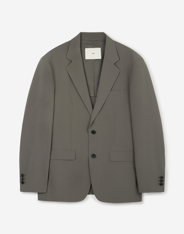 티엔지티 Hard Twist Comfort Jacket (Greyish Khaki) 카키 착용컷