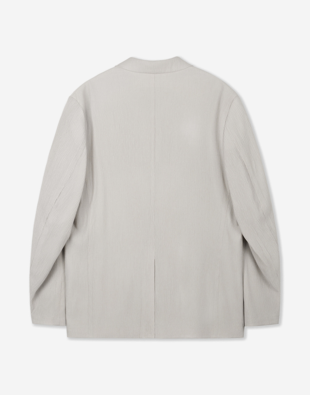 키노시타 바이 티엔지티 Kinoshita Seersucker Jacket (Light Beige) 베이지 착용컷