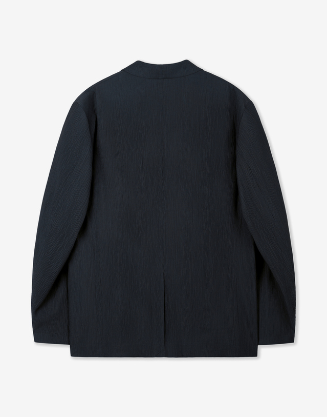 키노시타 바이 티엔지티 Kinoshita Seersucker Jacket (Navy) 네이비 착용컷