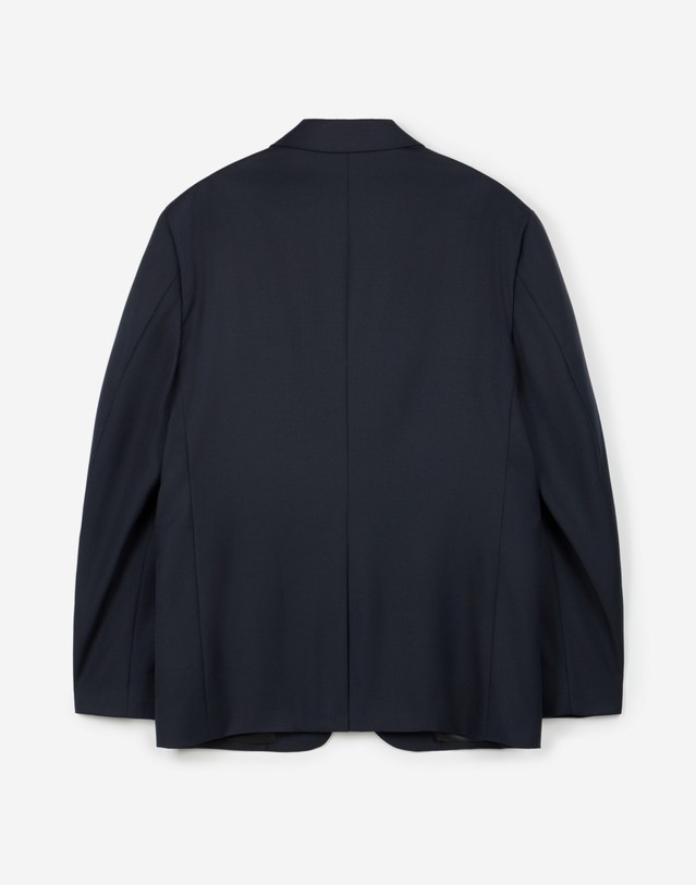 티엔지티 Wool-Blend Comfort Jacket (Dark Navy) 네이비 착용컷