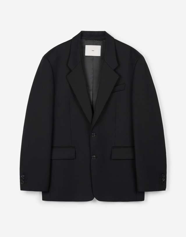 티엔지티 Oversized Structured Wool Jacket (Black) 블랙 상세