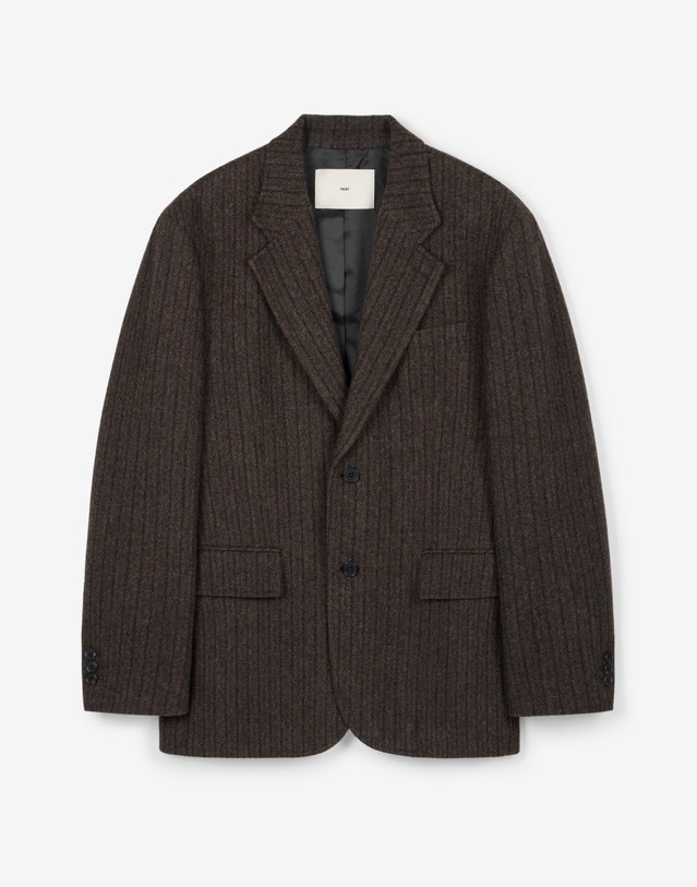 티엔지티 Redford Wool Herringbone Jacket (Brown) 브라운 상세