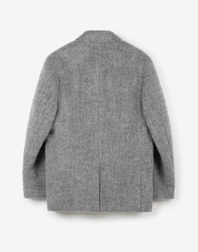 티엔지티 Alpaca-Blend Jacket (Grey) 그레이 상세