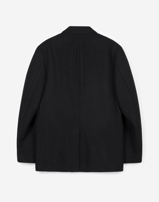 티엔지티 Milled Wool Jacket (Black) 블랙 상세