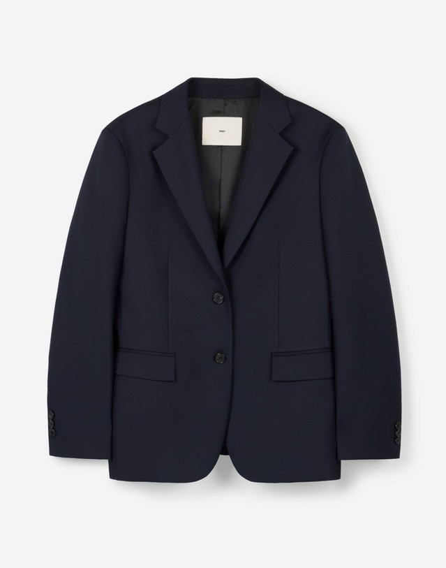 티엔지티 [W] Wool Blend Comfort Jacket (Dark Navy) 네이비 상세
