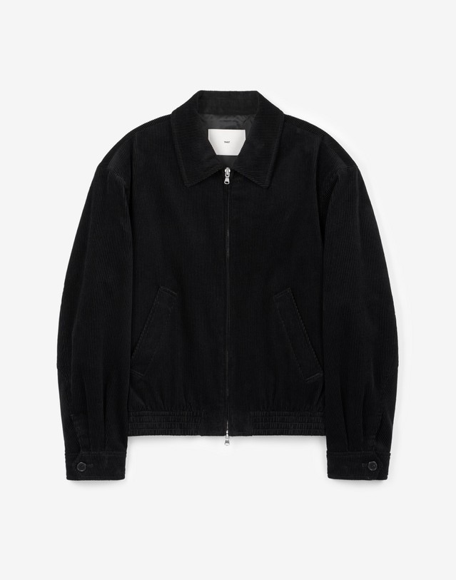 티엔지티 Corduroy Swing-Top Jacket (Black) 블랙 착용컷