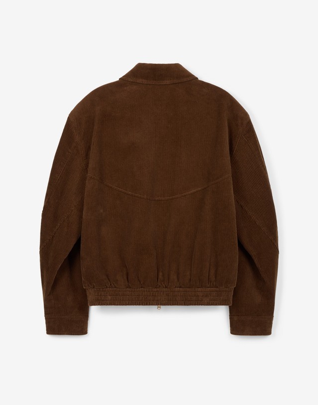 티엔지티 Corduroy Swing-Top Jacket (Brown) 브라운 착용컷