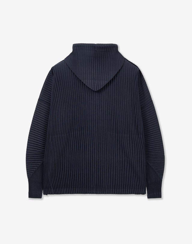 요요기 플리츠 바이 티엔지티 Yoyogi Pleats Hooded Zip-Up (Navy) 네이비 상세