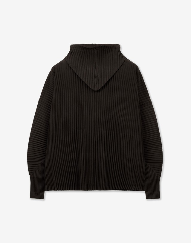 요요기 플리츠 바이 티엔지티 Yoyogi Pleats Hooded Zip-Up (Brown) 브라운 상세