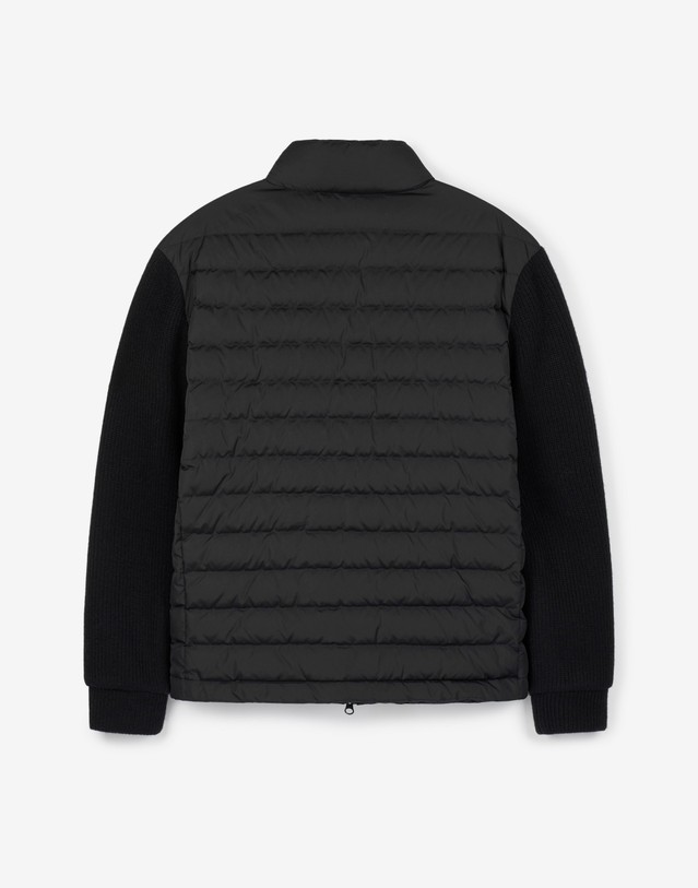 티엔지티 European Goose Down Knit Cardigan (Black) 블랙 상세