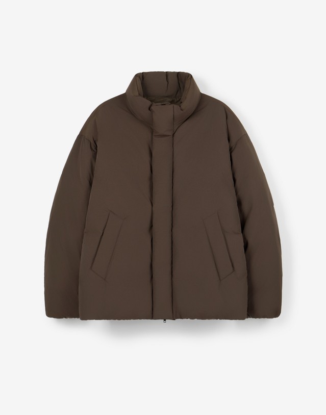티엔지티 Essential European Goose Down Jacket (Red Brown) 와인 상세