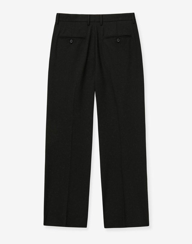 티엔지티 Flap Detail Wide Pants (Black) 블랙 착용컷