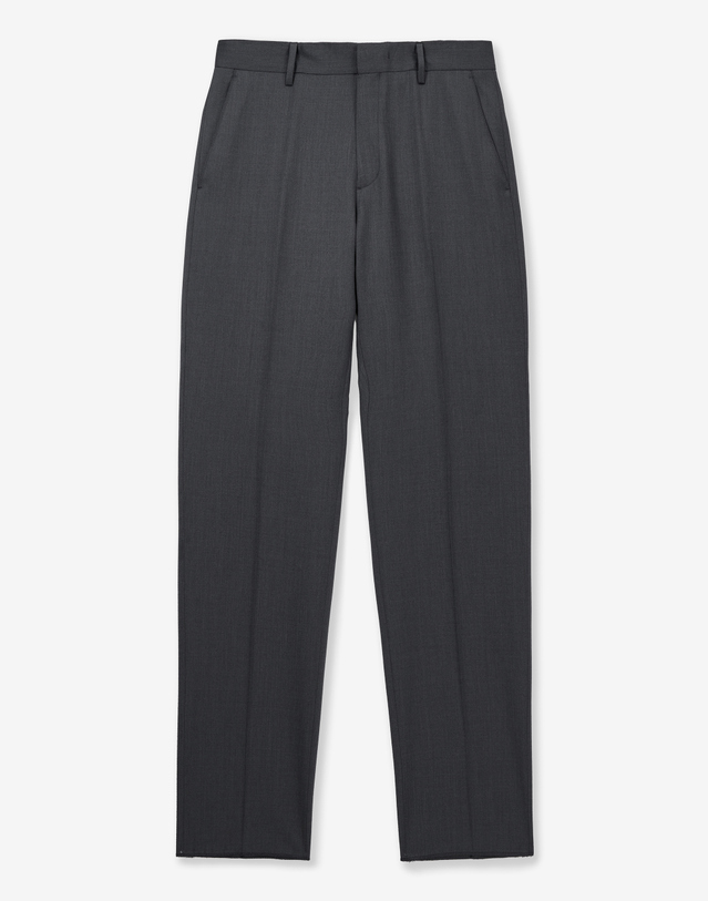 티엔지티 Classic Wool Suit Pants (Charcoal Grey) 차콜 그레이 착용컷