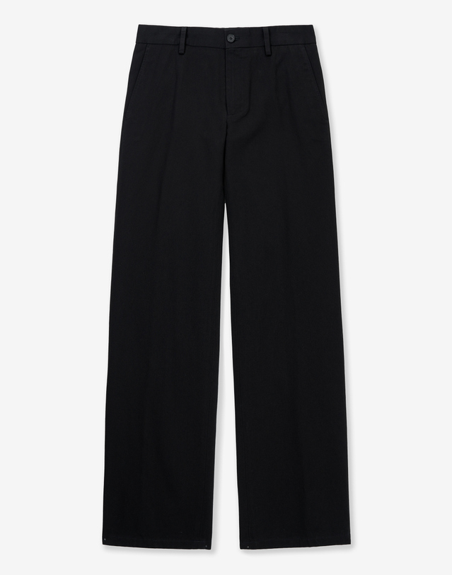 티엔지티 Comfort Cotton Pants (Black) 블랙 착용컷