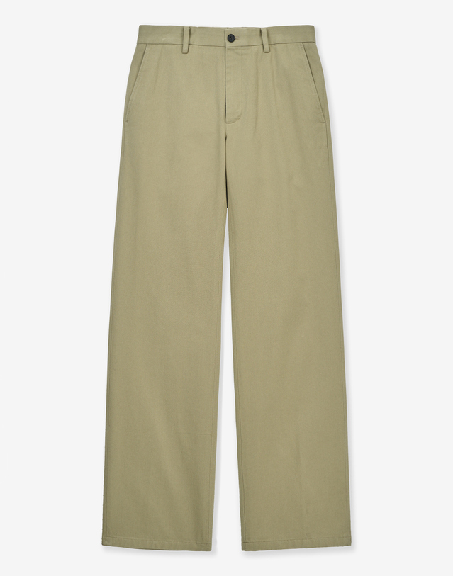 티엔지티 Comfort Cotton Pants (Beige) 베이지 착용컷