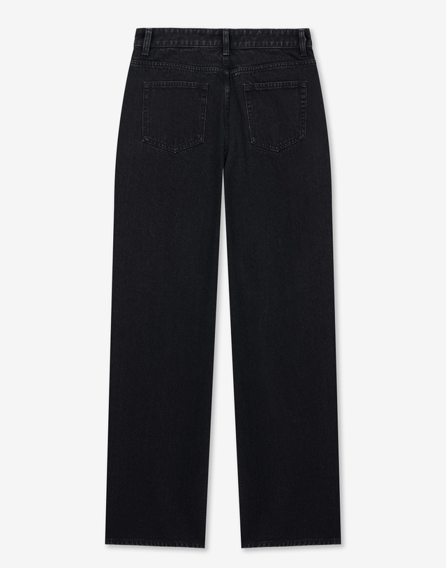 티엔지티 Lot.872 Straight Denim Pants (Black) 블랙 착용컷