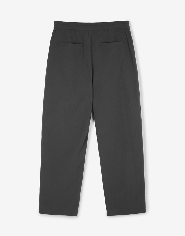 티엔지티 Wide Tapered Fit Nylon Pants (Grey) 그레이 착용컷