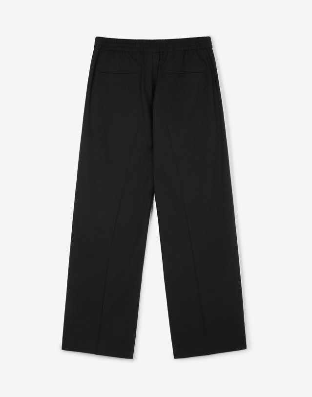 티엔지티 Linen Wide-Fit Pants (Dark Navy) 네이비 착용컷