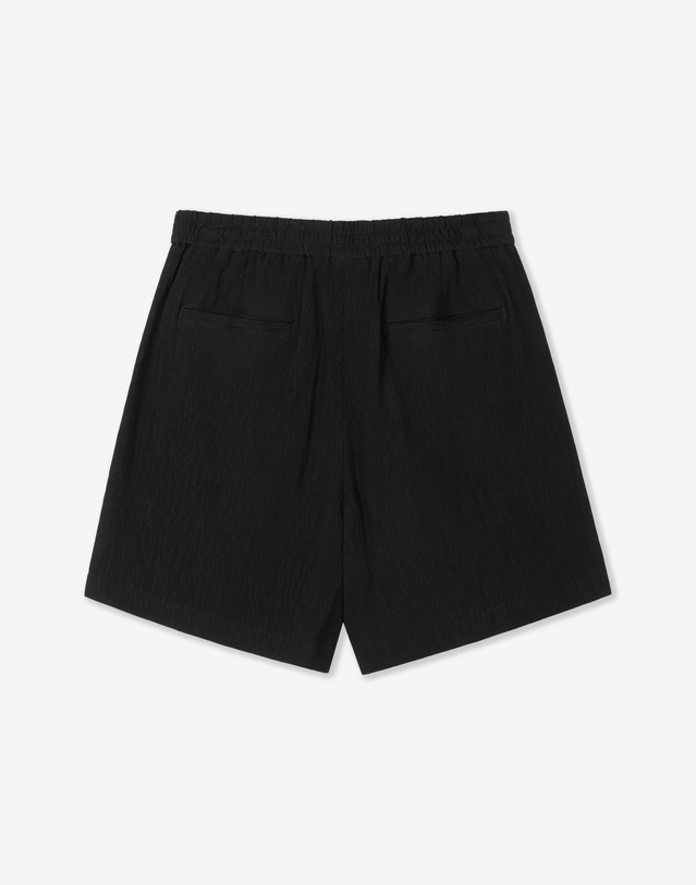 키노시타 바이 티엔지티 Kinoshita Seersucker Shorts (Black) 블랙 착용컷
