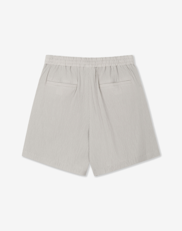 키노시타 바이 티엔지티 Kinoshita Seersucker Shorts (Light Beige) 베이지 착용컷