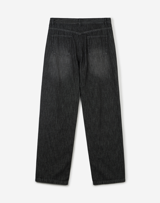 티엔지티 Lot.872s Summer Lightweight Denim Pants (Washed Grey) 그레이 착용컷