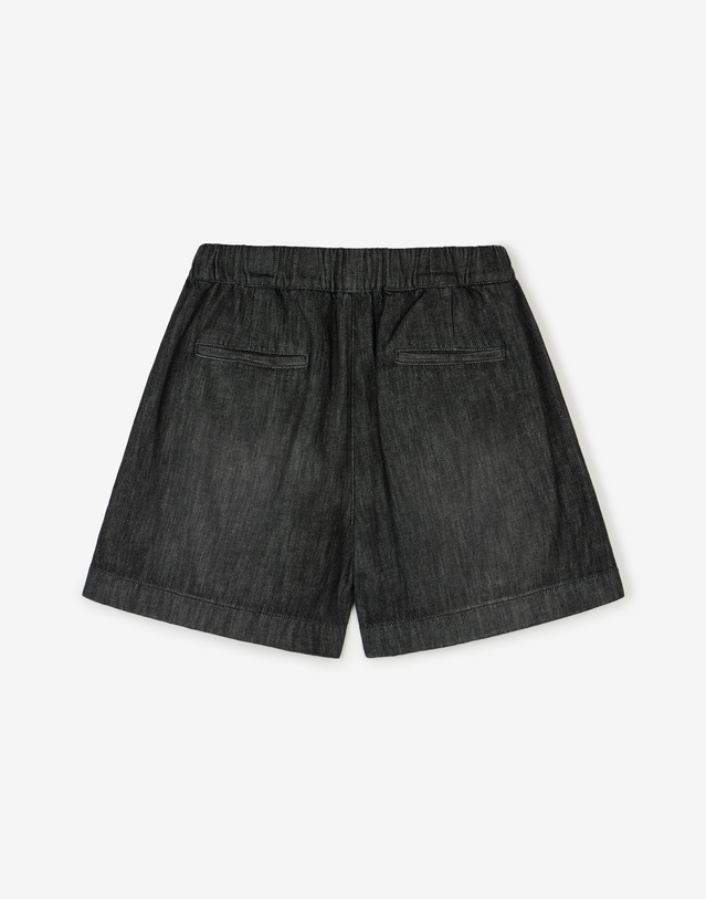 티엔지티 Lot.872h Summer Lightweight Denim Shorts (Washed Grey) 그레이 착용컷