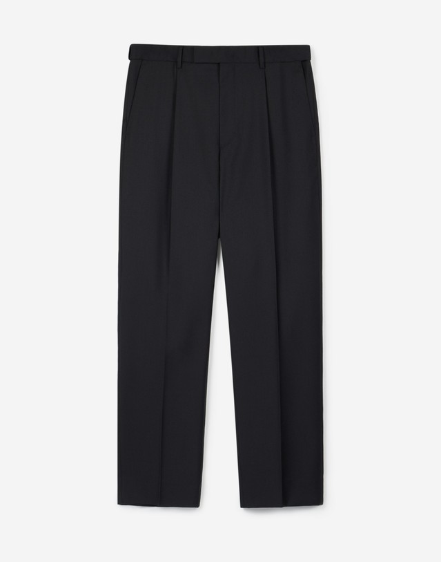 티엔지티 Wool Blend Comfort Tapered-Fit Pants (Black) 블랙 착용컷