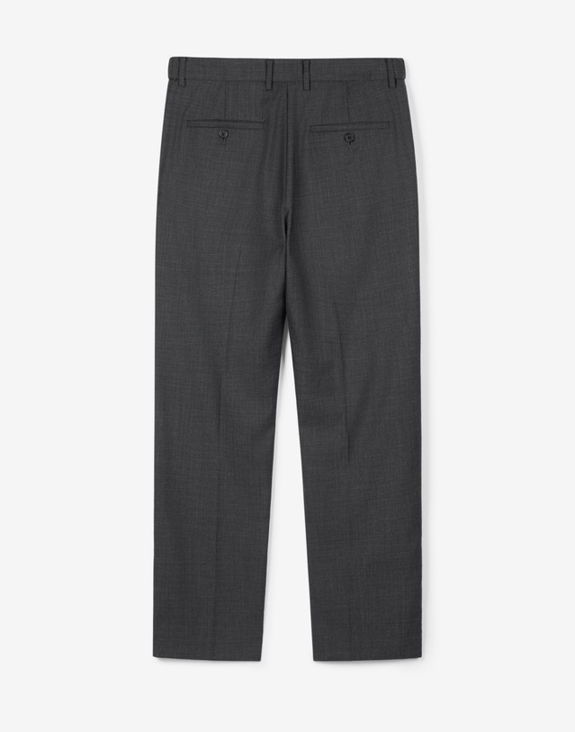 티엔지티 Wool Blend Comfort Tapered-Fit Pants (Charcoal) 그레이 착용컷