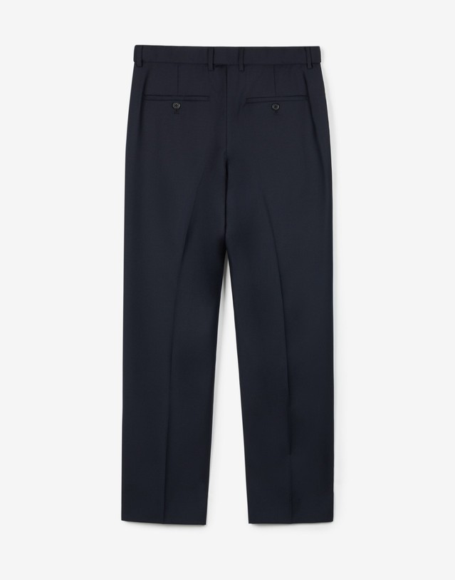 티엔지티 Wool Blend Comfort Tapered-Fit Pants (Dark Navy) 네이비 착용컷