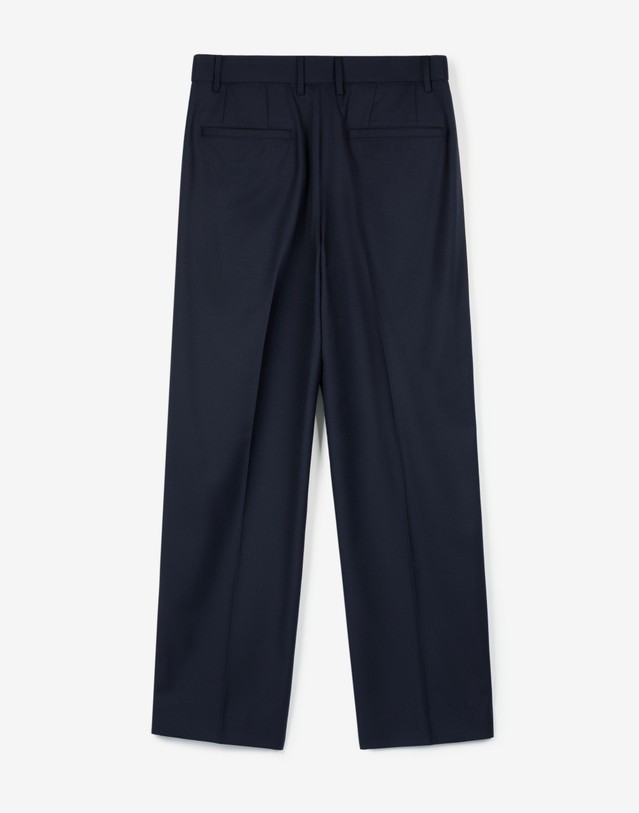 티엔지티 Wool Blend Comfort Semi-Wide Pants (Navy) 네이비 상세