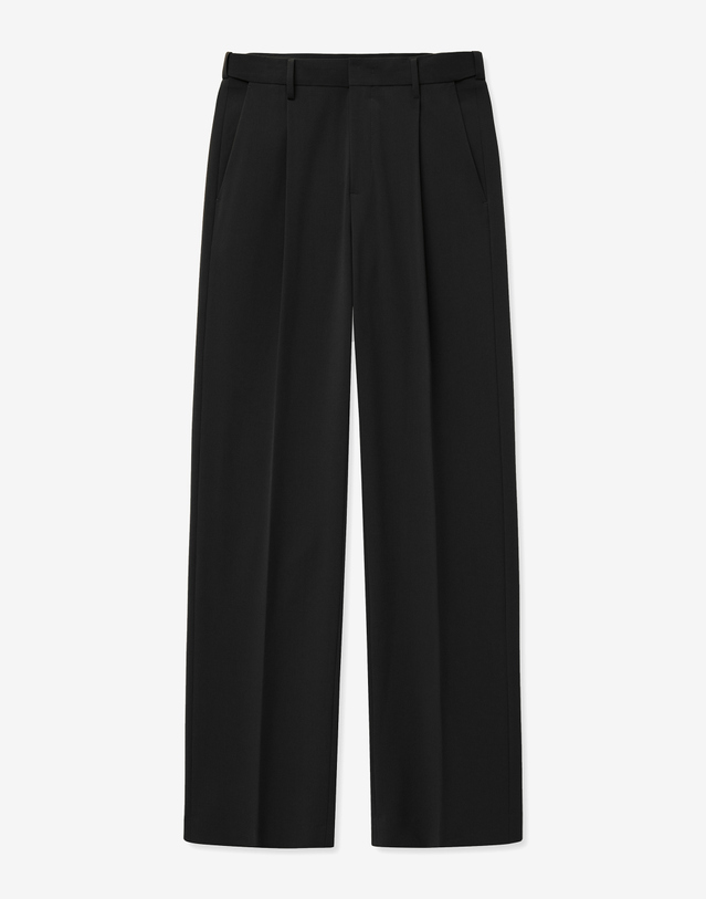 티엔지티 Essential Semi-Wide Pants (Black) 블랙 상세