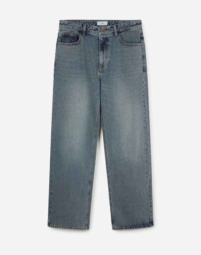 티엔지티 Lot.872 Straight-Leg Denim Pants (Vintage Blue) 진한 블루 상세