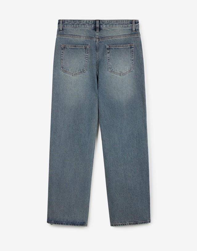 티엔지티 Lot.872 Straight-Leg Denim Pants (Vintage Blue) 진한 블루 상세