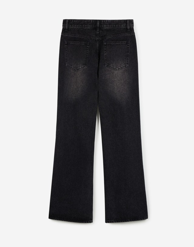 티엔지티 Flared Denim Pants (Black) 블랙 상세