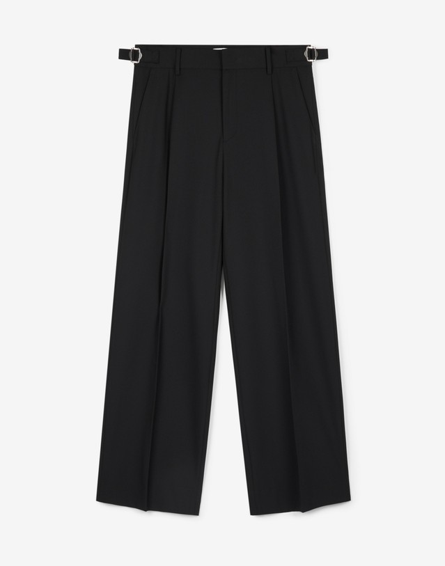 티엔지티 Essential Wide Side Adjuster Pants (Black) 블랙 상세