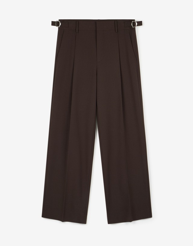 티엔지티 Essential Wide Side Adjuster Pants (Brown) 브라운 상세