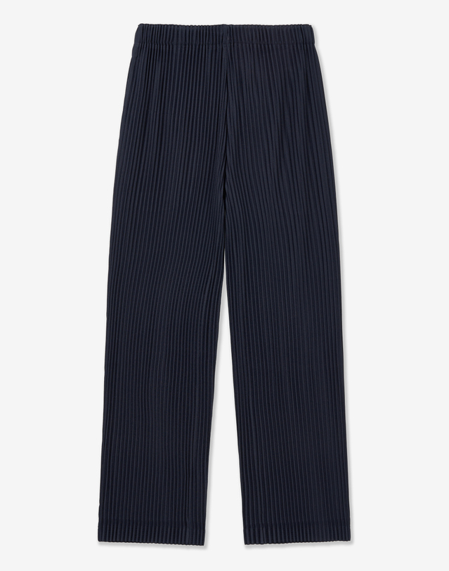 요요기 플리츠 바이 티엔지티 Yoyogi Pleats Tapered-Fit Pants (Navy) 네이비 착용컷