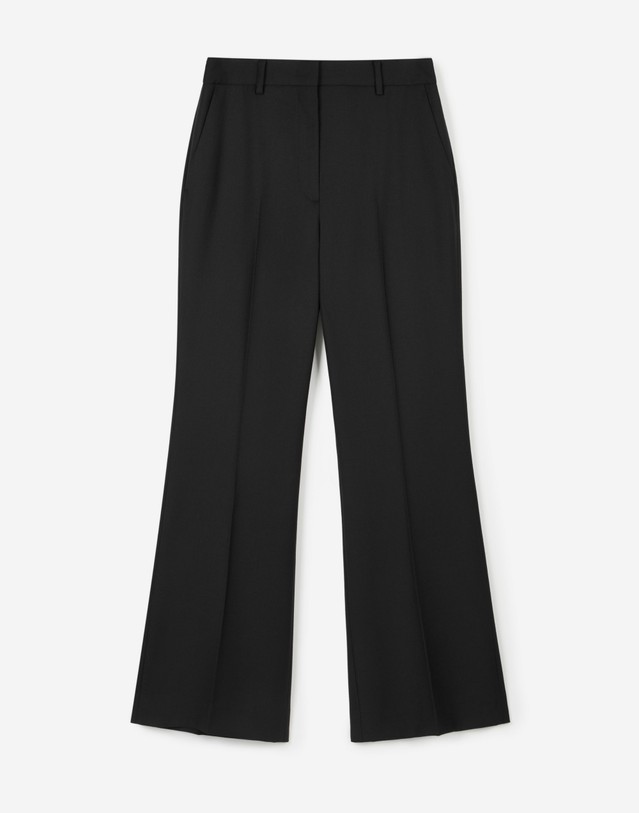 티엔지티 [W] Wool Blend Comfort Flared Pants (Black) 블랙 상세