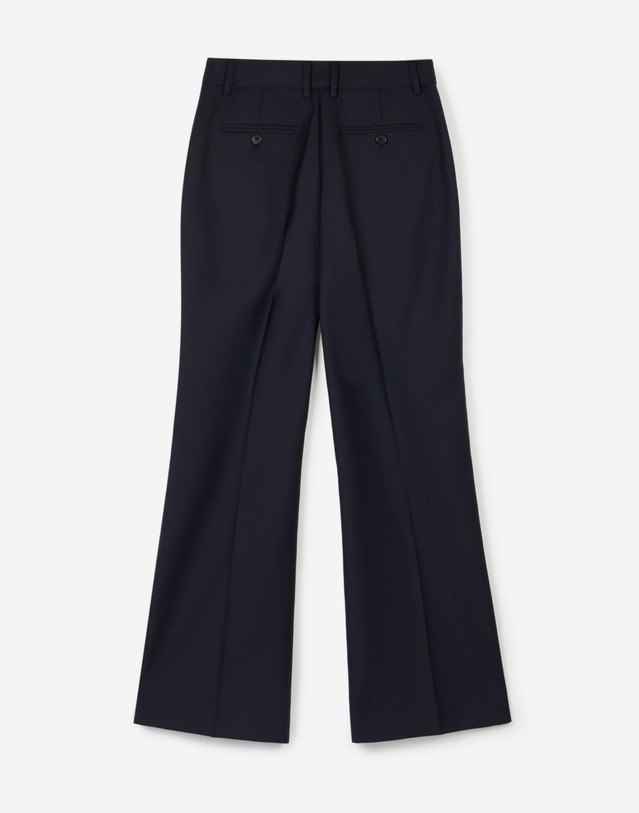 티엔지티 [W] Wool Blend Comfort Flared Pants (Dark Navy) 네이비 상세