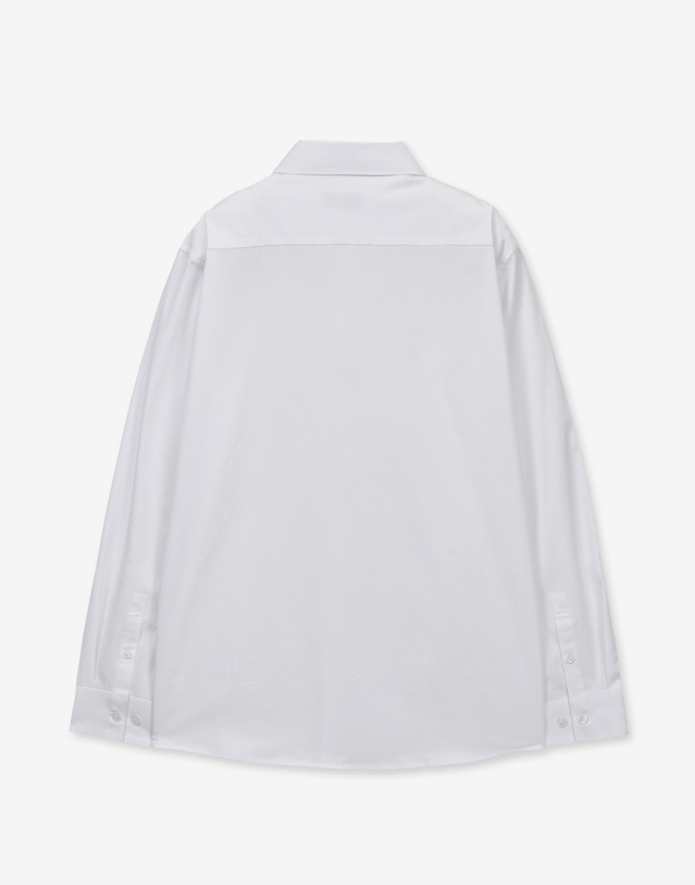 티엔지티 Office Dress Shirt (White) 흰색 착용컷