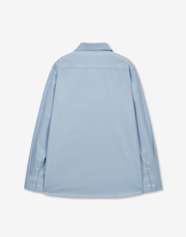티엔지티 Office Dress Shirt (Blue) 블루 착용컷