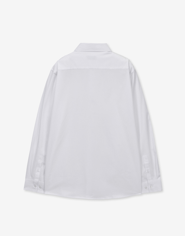 티엔지티 Office Dress Shirt (White) 흰색 착용컷