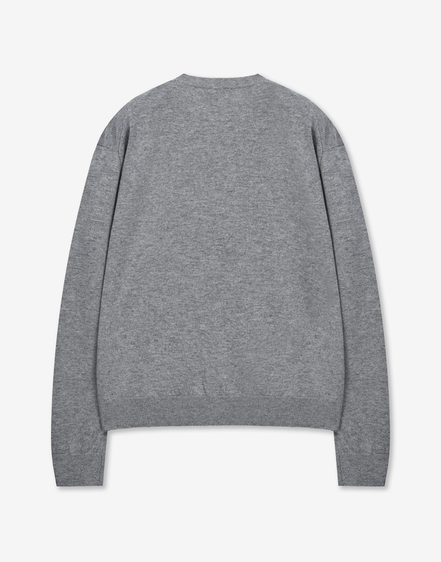 티엔지티 Cashmere Blend Knit Cardigan (Grey) 그레이 착용컷