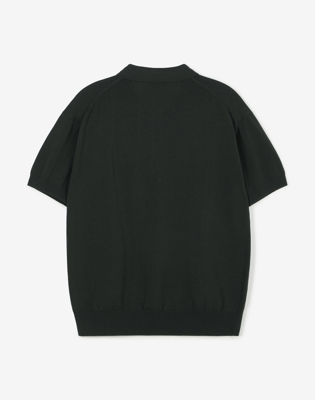티엔지티 Hard Twist Washable Polo Knit (Grey) 그레이 착용컷