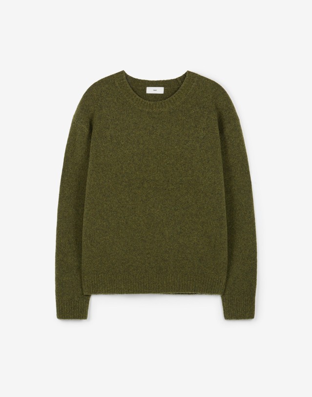 티엔지티 Soft Shaggy Dog Knit (Green) 초록 상세