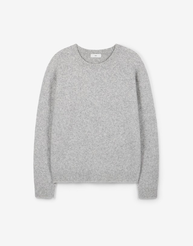 티엔지티 Soft Shaggy Dog Knit (Grey) 그레이 상세