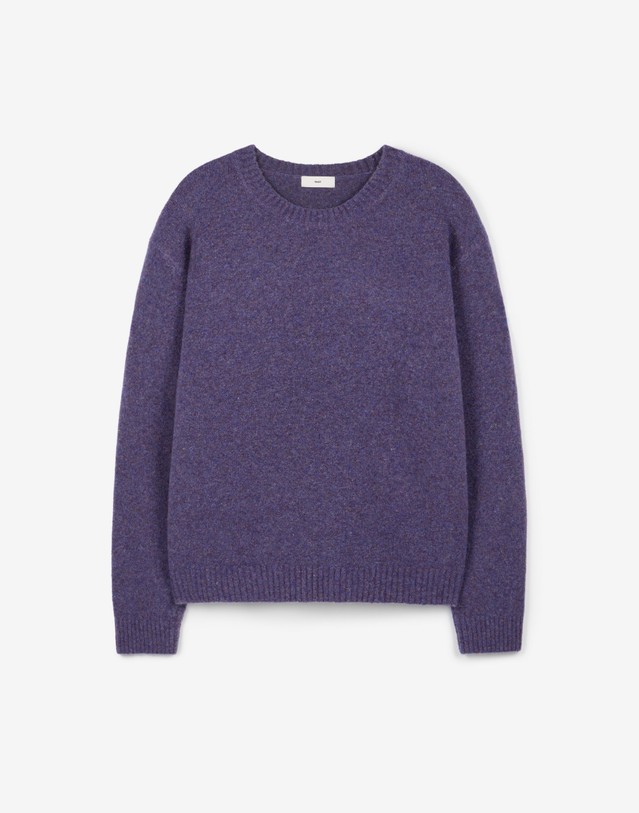티엔지티 Soft Shaggy Dog Knit (Purple) 퍼플 상세