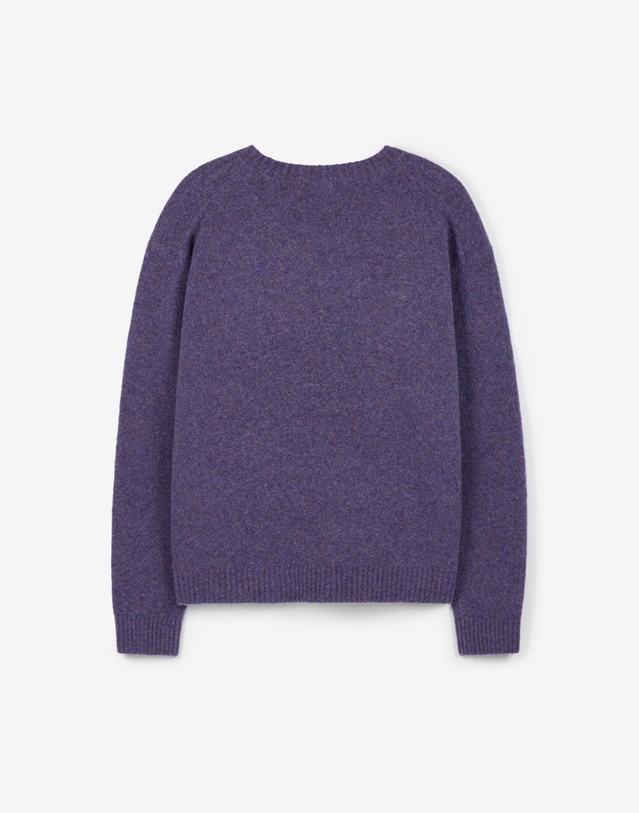 티엔지티 Soft Shaggy Dog Knit (Purple) 퍼플 상세