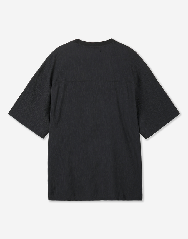 키노시타 바이 티엔지티 Kinoshita Seersucker Tee (Grey) 그레이 착용컷