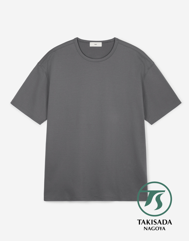 티엔지티 Takisada Japanese Cotton Tee (Grey) 그레이 착용컷